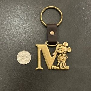 Disney Mickey Mouse “M” Keychain